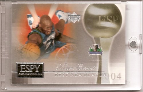 Cheap 2005 /06 Upper Deck ESPN Kevin Garnett "ESPY Award Winners" Basketball Card - Mint Condition- Shipped In Protective Screwdown Case !
