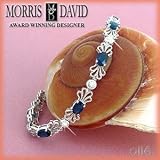 14K 5.65 CTW Sapphire & Diamond Bracelet