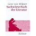 Sachw�rterbuch der Literatur