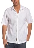 Cubavera Men's 100% Linen Print Shirt