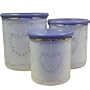 Corelle Coordinates Country Cottage 3-Piece Storage Jar Set