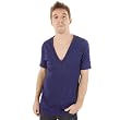 American Apparel - Tri-Blend Short Sleeve Deep V-Neck (TR456)