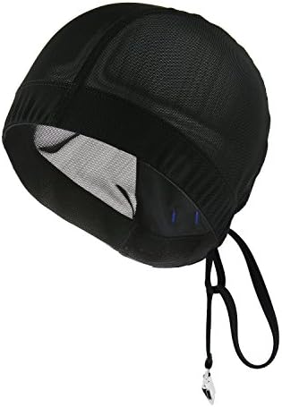 ListenLid Swim Cap (BLACK) - Medium