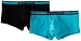 Papi Men's Cotton Stretch 2 Pack Solid Brazilian Trunk Brief