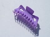 Jumbo Large Size Claw Clip Ponytail Hair Holder (Lilac)