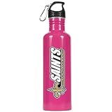 Great American New Orleans Saints 34Oz Pink Aluminum Water Bottle Size: One Size