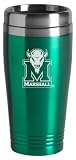 Marshall University - 16-ounce Travel Mug Tumbler - Green
