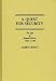 Quest for Security: Life of Samuel Parris, 1653-1720 (Contributions in American History)