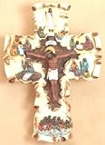 Life of Jesus Scroll Cross