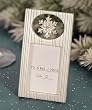 Winter Wedding "Snowflake" Wedding Place Card Frames, 30