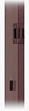 CRL Duranodic Bronze Jackson 896 Removable Mullion for 1295 Rim Panic Exit Devices