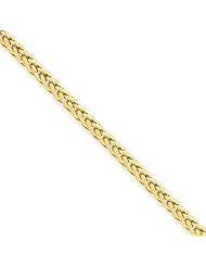 2.6mm, 14 Karat Yellow Gold, Wheat Chain - 24 inch