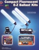 1 BULB Power Compact BALLAST W/STRAIGHT ENDCAPS