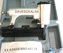 Air Nailer, Brad Finish 5/16" to 1.00" 18 gage with Molded Case