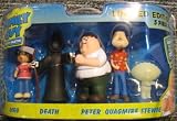 Limited edition Family Guy set of 5 figurines (With Exclusive Glow in the dark Stewie!) collection number 2IMAGE