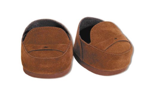 4120ODsDYcL Blue Jean Teddy Faux Suede Shoes for 13 14 Stuffed Animals and Dolls