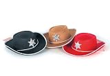The Toy Company 1713081 - Cowboyhut, sortiert
