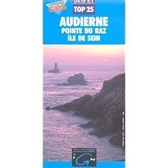 Carte de randonn�e : Audierne - Pointe du Raz - Sein