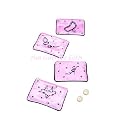 Satin Coin Purse Pink