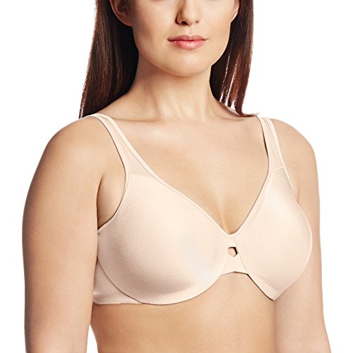 Lilyette by bali women s plunge into comfort keyhole mi…