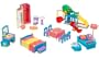 Dora Explorer Gift Set: Talking Doll House Furniture: Mama & Papi's Bedroom, Treehouse, Bathroom, Kitchen, & Living Room