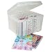 Iris Greeting Card Box - Card Keeper - 215500 (Clear) (7.38"H x 10.63"W x 9.31"D)