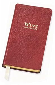 Professional Wine Reference, Genuine Leather, Garnet