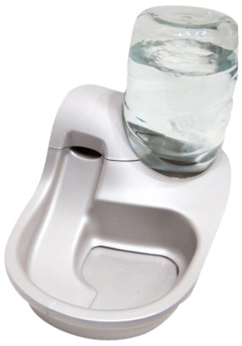 Petmate Infinity Filtered Water Pet Fountain for Dogs, 180-Ounce, Pearl White