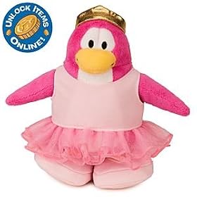 Disney Club Penguin 6 1/2'' Limited Edition Penguin Plush - Ballerina