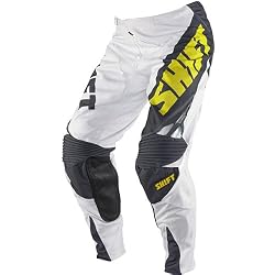 Shift Racing Team Two Two Reed Replica Men's Dirt Bike Motorcycle Pants - White/Yellow