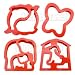 Lunch Punch Animal Shape Sandwich Cutters (Set of 4)