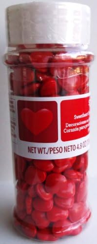 Sweetheart Baking Sprinkles Valentines Hearts