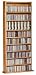 Electronics : Hardwood DVD/CD Wall Unit- Oak