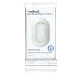 Method All Purpose Cleaner Wipes, Free of Dyes and Perfumes, 30- Count Flatpack (Pack of 6)