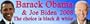 Barack Obama & Joe Biden 2008 - The Choice Is Black & White. Magnetic Bumper Sticker