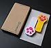 SOOKOO Pack of 2 Paw Style Cat Catch the Interactive LED Light Pointer Exercise Chaser Toy Pet Scratching Training Tool