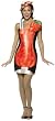 Sexy Adult Strawberry Daiquiri Costume - Womens 4-10