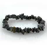 Cute Stretchy Green Tigereye Chip Bracelet