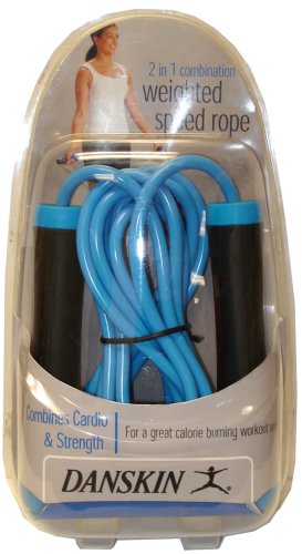Buy Danskin 2-in-1 Combination Weighted Speed Rope by Danskin