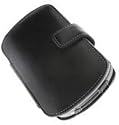 G-MOBILITY - Housse en cuir noir pour Qtek 9000 - GRJMLC17