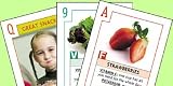 4120ZSVD3SL. SL160  Food Fun Nutrition Cards   Lunch Mania!
