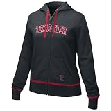 Nike Texas Tech Red Raiders Black Ladies Classic Full Zip Fleece Hoody Sweatshirt