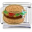 Hamburger Italian Charm