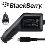 100% Genuine Blackberry Torch 9800 / Curve 3G 9300 / 8520 / Bold Touch 9900 / 9930 Micro USB In Car Charger ASY-18083-001