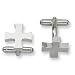 Stainless Steel Cross Cuff Links