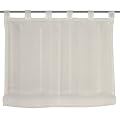 Home fashion 79347-801 Raffrollo / Halborganza / 140 x 140 cm