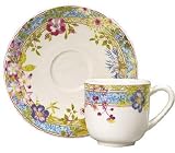 Gien Millefleurs Espresso Cup and Saucer