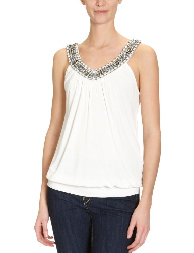 One Green Elephant Damen Top TS2546/001 SEAFORD, Gr. 34 (XS), Wei&szlig; (10030) Preisvergleich