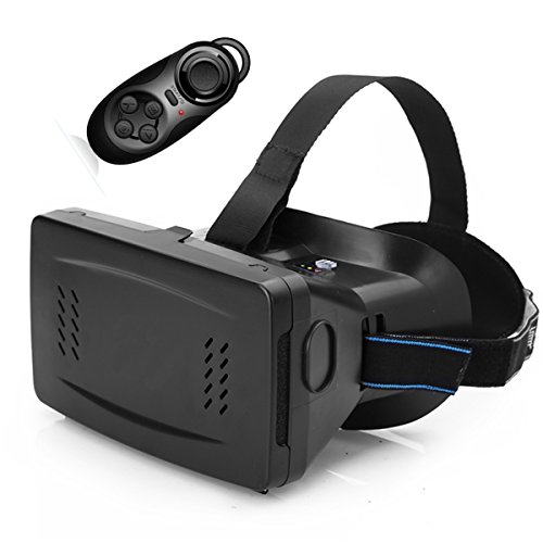 FAVOLCANO-Newest-Ritech-Riem-II-Google-Cardboard-Head-Mount-Plastic-Version-Virtual-Reality-Magnet-VR-Mobile-P