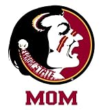 FLORIDA STATE SEMINOLES MOM clear vinyl decal car truck FSU sticker